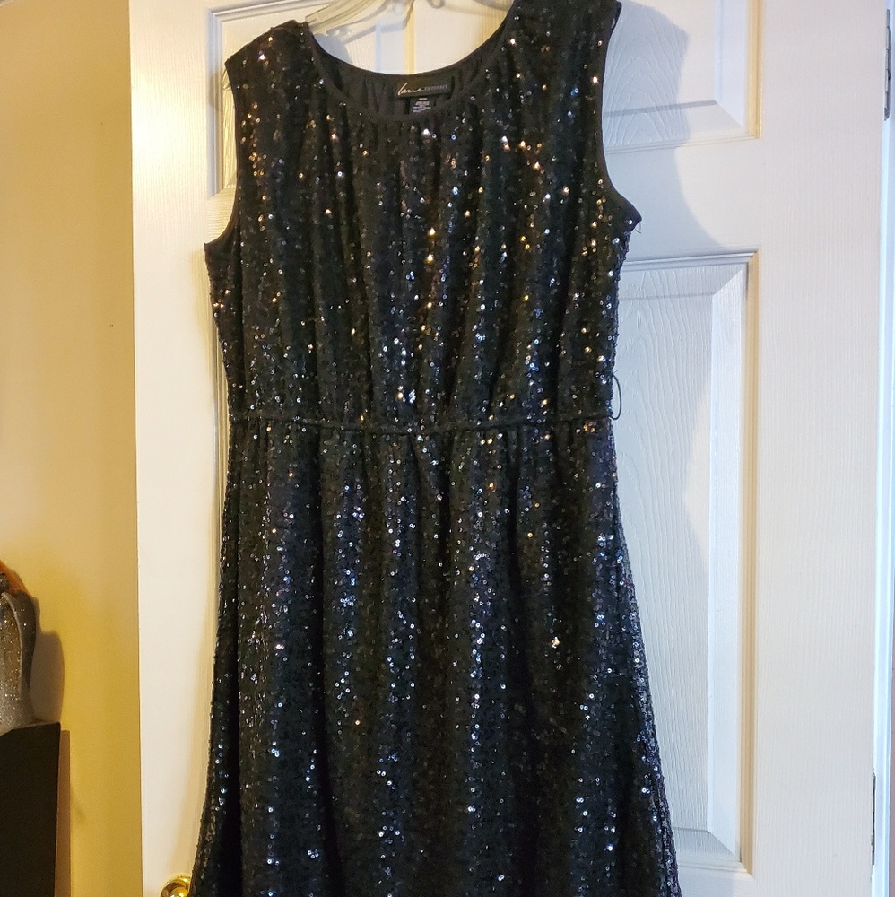 Lane Bryant sequined mini dress
